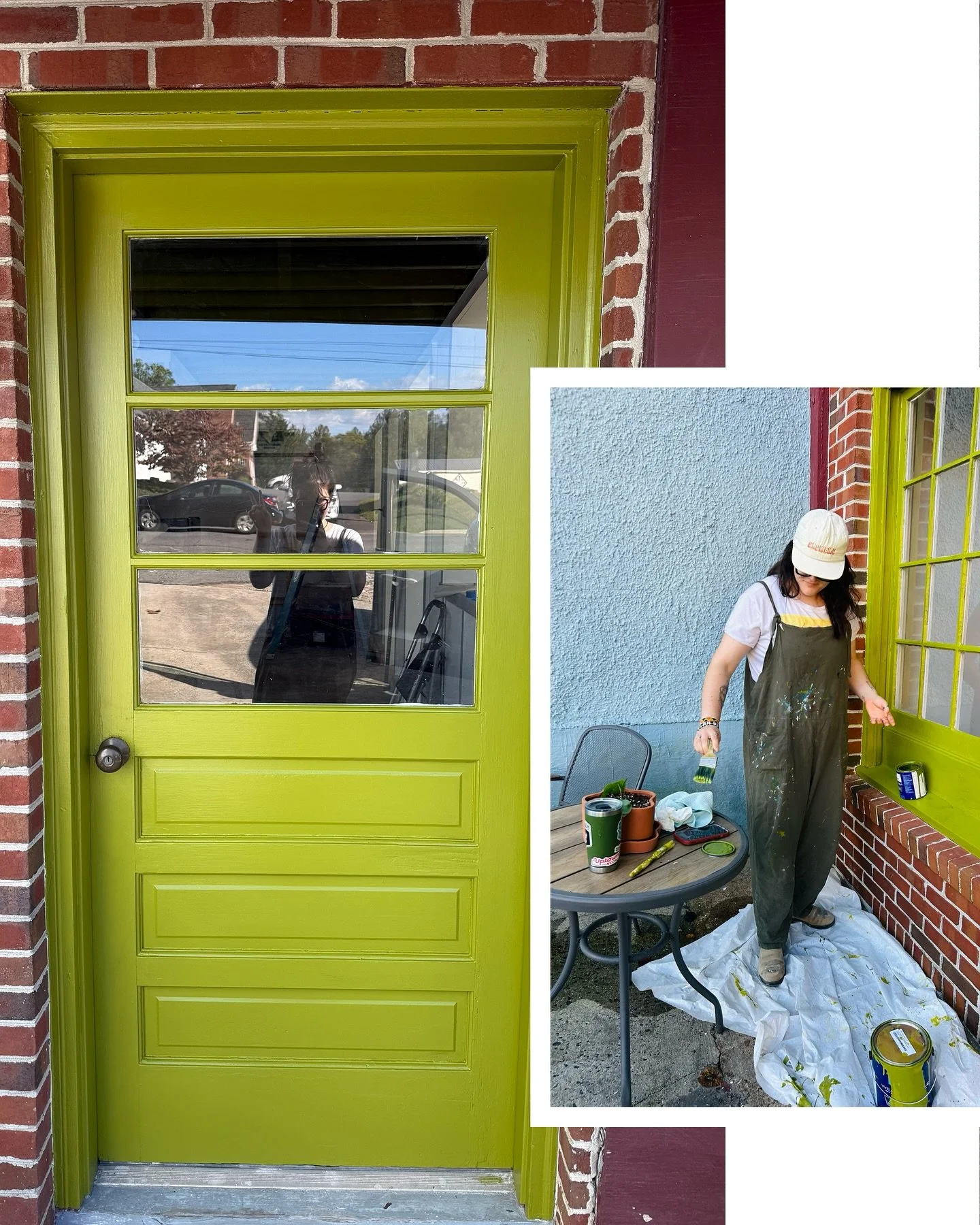 At Valley Arts&hellip;we love Greene! 
&bull;
Current project is giving the front of the studio a makeover. Hope to start the sign in the next two weeks!
&bull;
&bull;
#potterystudio #artstudio #ceramics #studio #blueridgemountains #valleyartsstudios