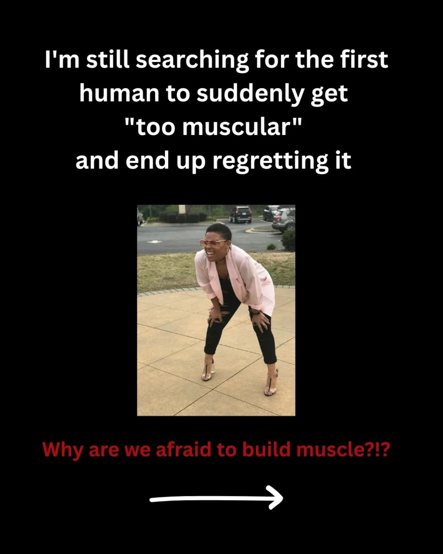 TLDR: Muscle is good.&nbsp;

Muscle is more than just looking chiseled and toned.
It's not about vanity. 

Sufficient muscle mass is about independence, longevity, and systemic health.
You want preventative medicine? Here it is. 

Knowing what we do 