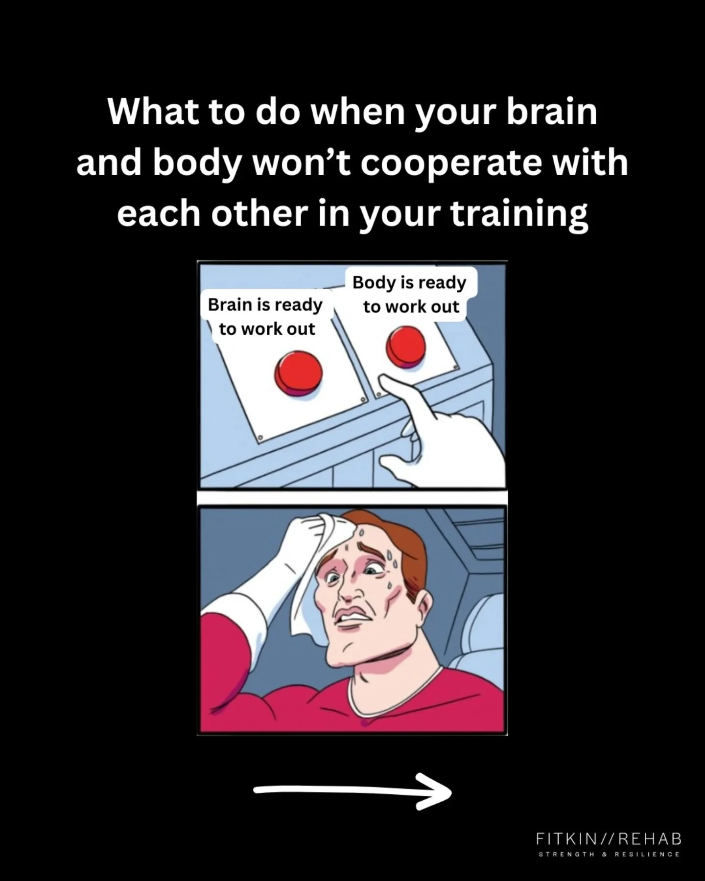 Your brain and body need to work together to achieve literally anything at all.

Acknowledging this is the first step.
Repetition, consistency, and time is the second step.
Self-regulating with tools like the RPE scale is the third step.

Let me know