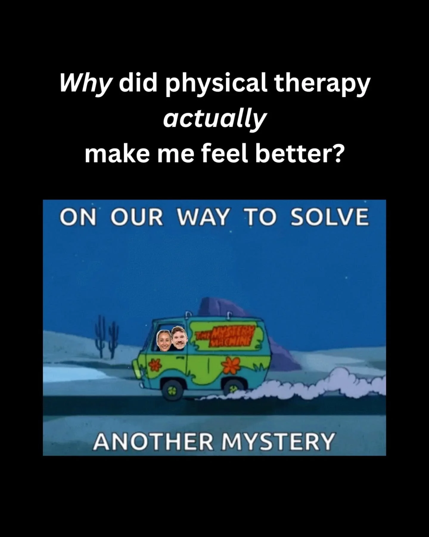 Clinical honesty is important.

Do the treatments we provide and the exercises we prescribe work for the reasons we say they do? 

Most of the time, no.

Something out of place isn't being put back in place. 
Core stability isn't better at relieving 