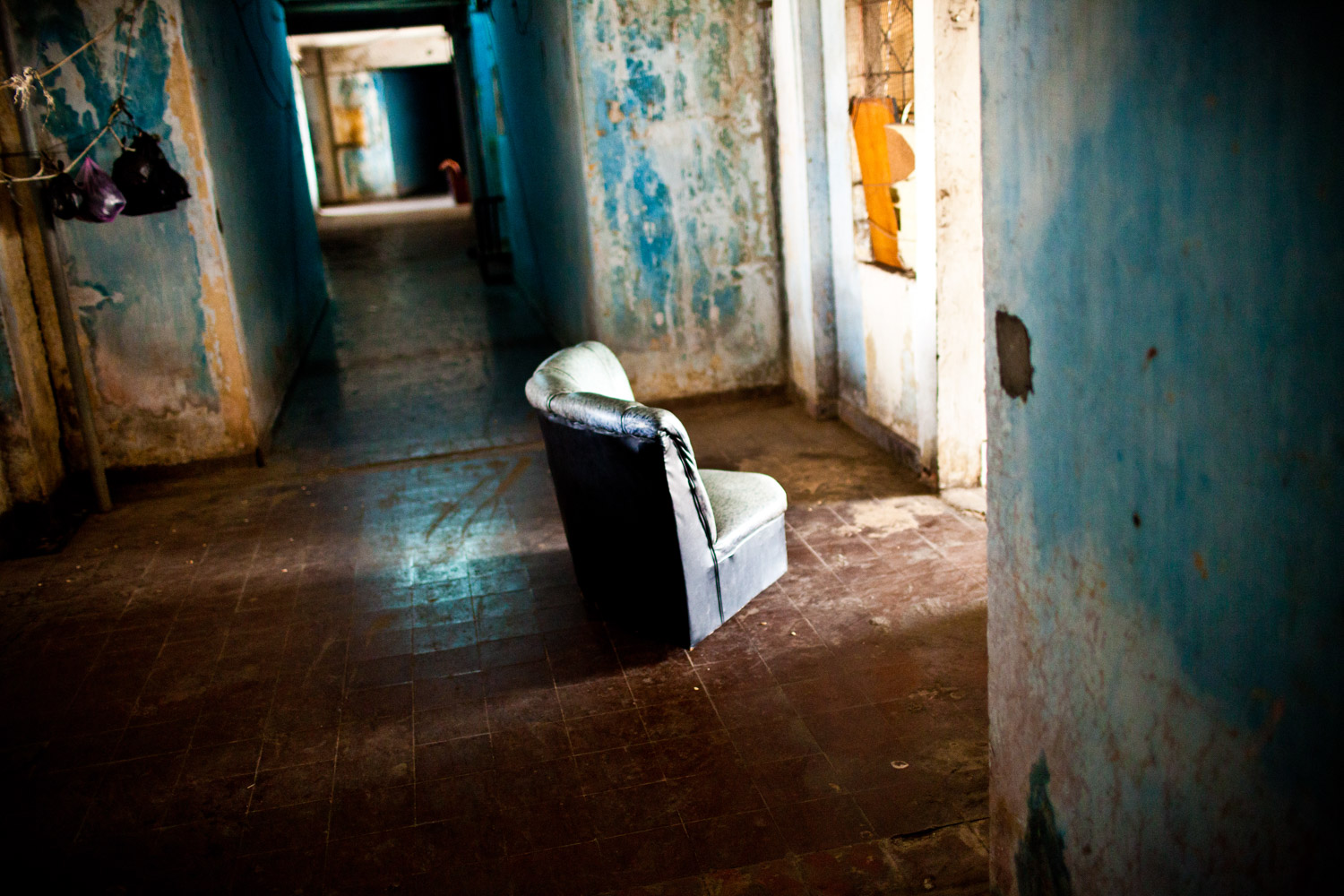 Saigon old apartments