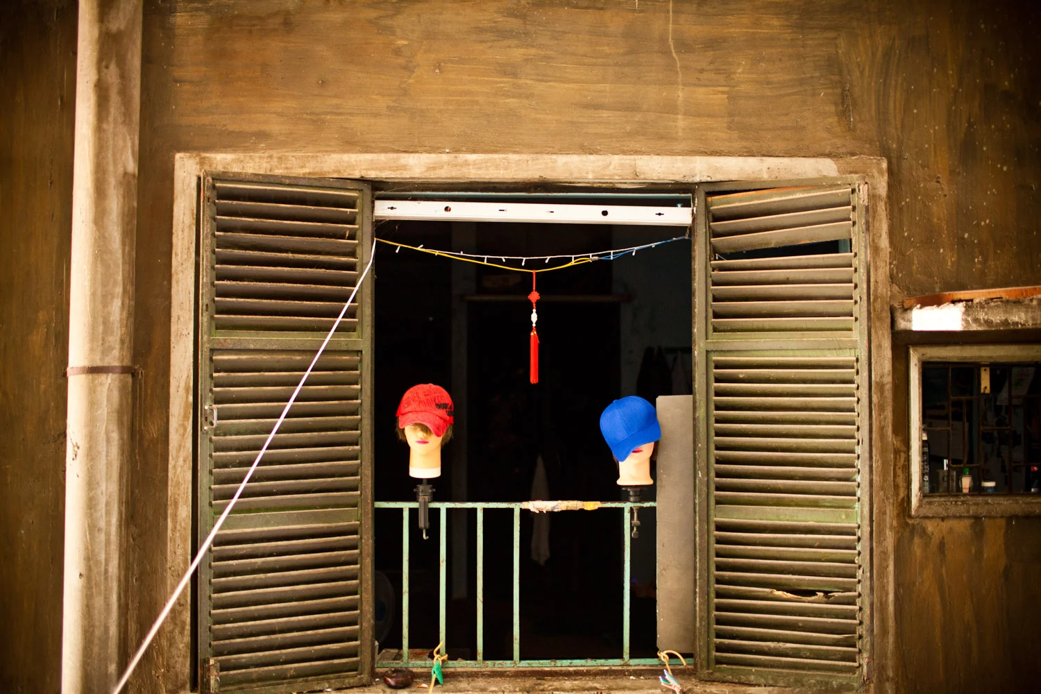 Saigon old apartments