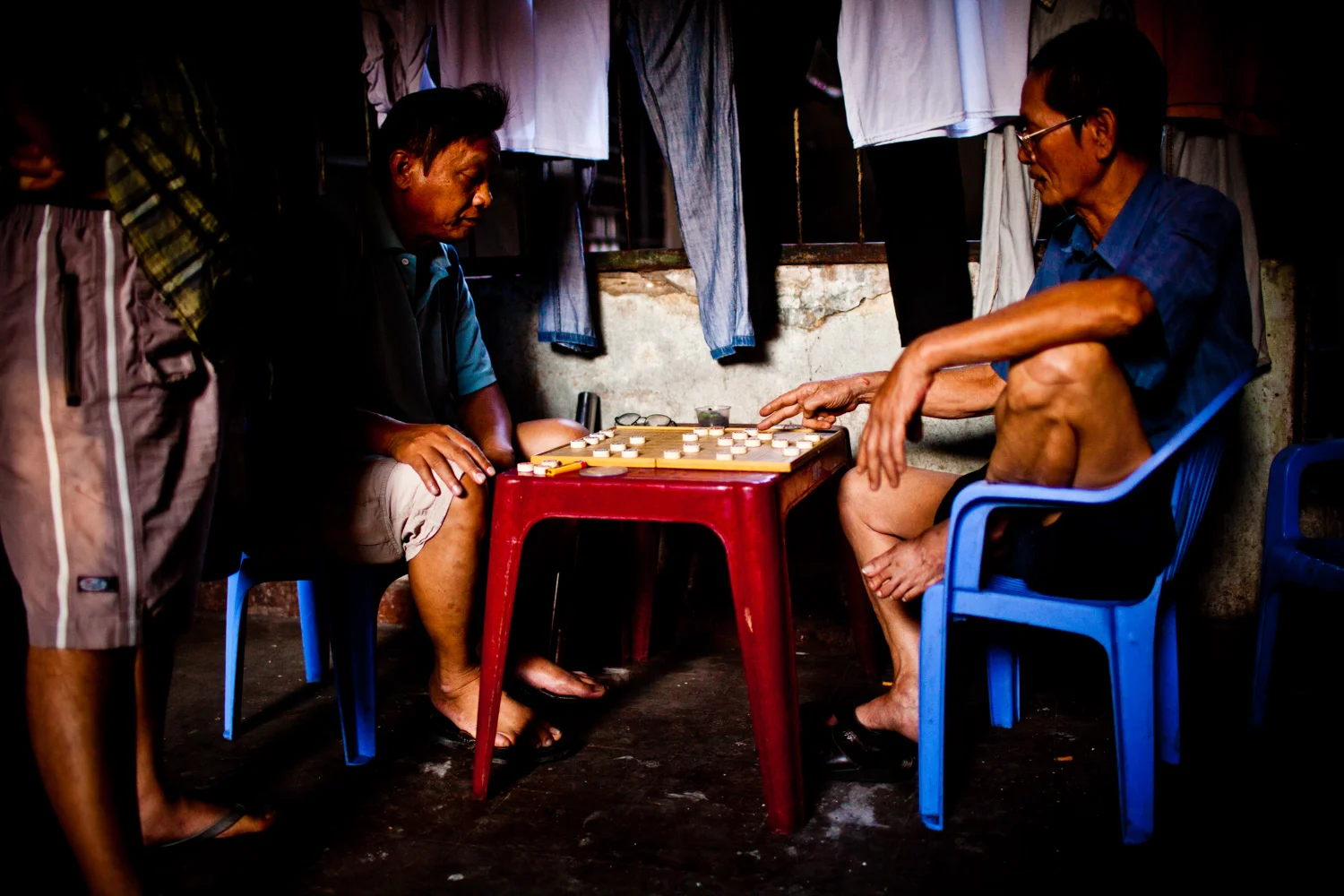 Saigon old apartments
