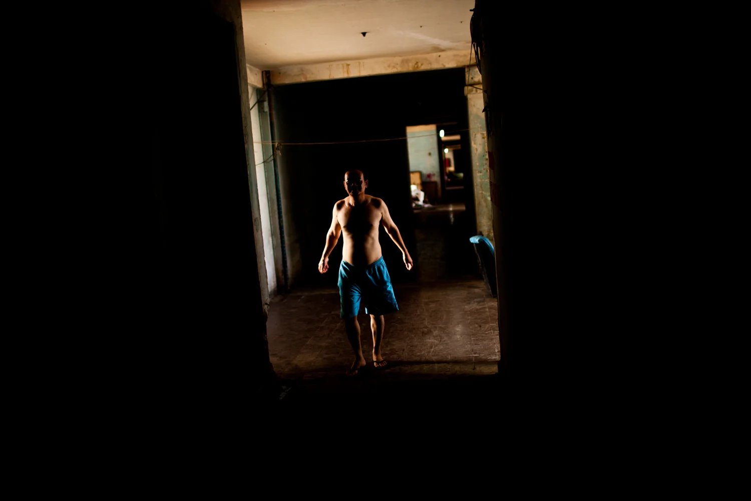 Saigon old apartments