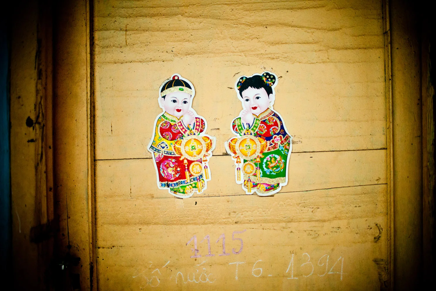 Saigon old apartments