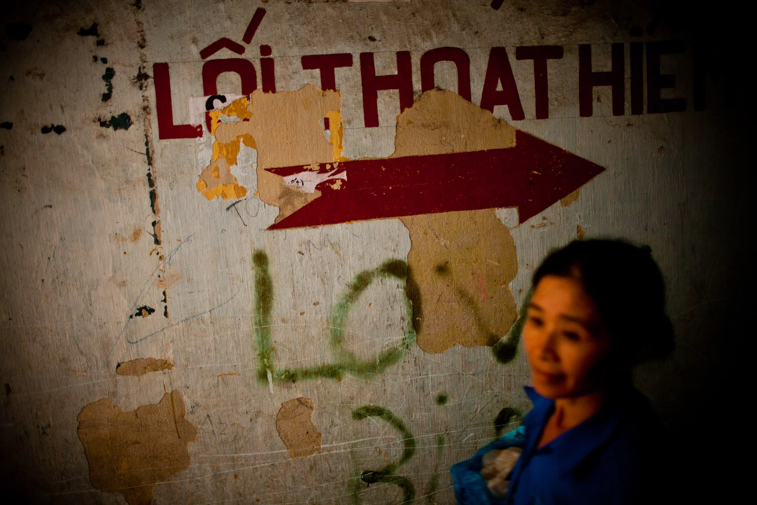 Saigon old apartments