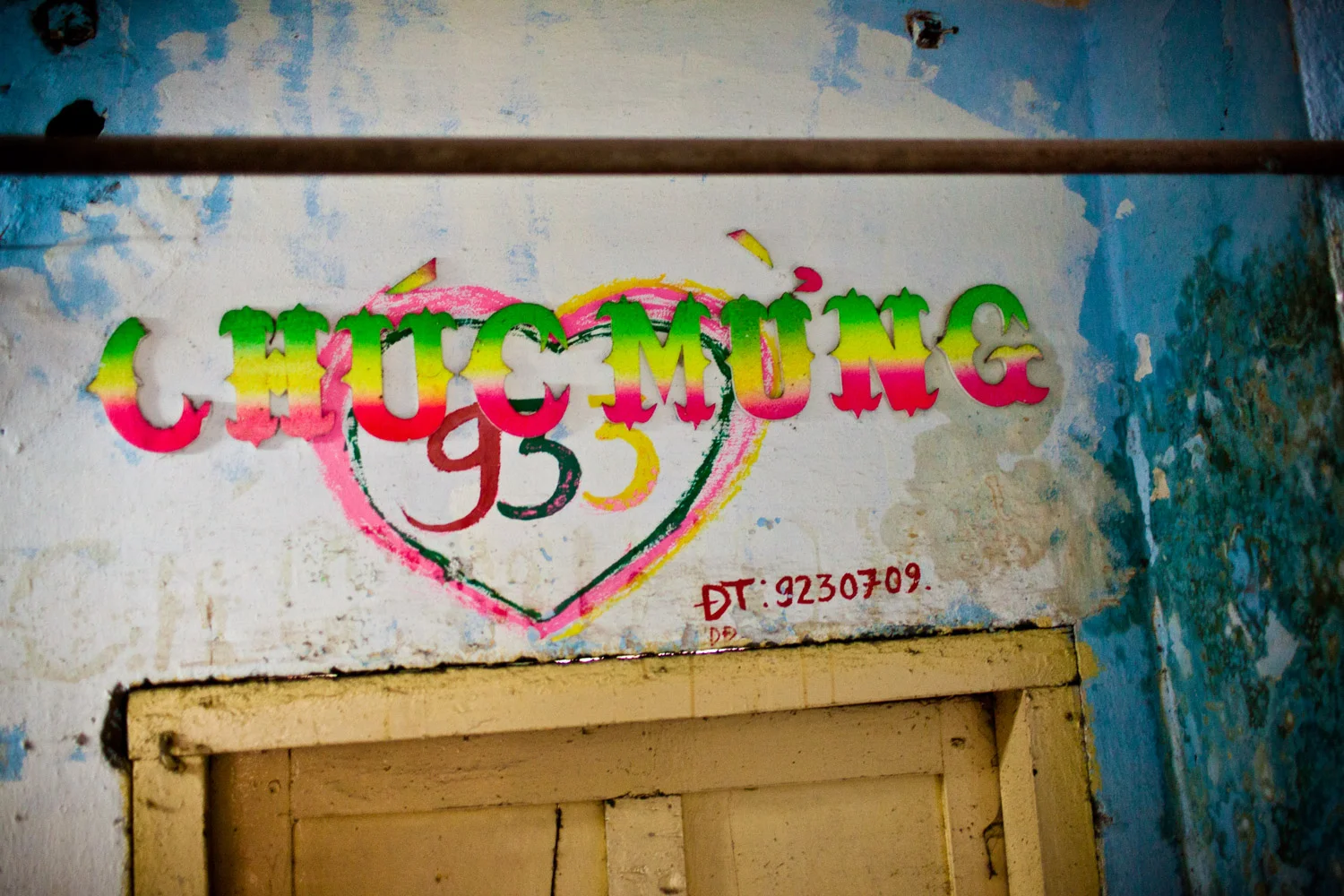 Saigon old apartments