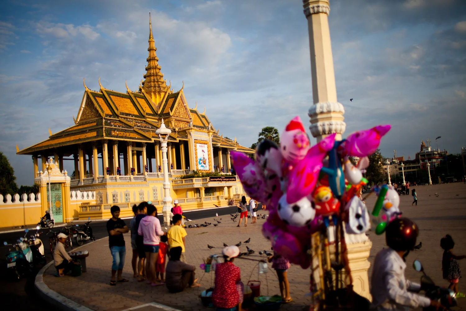 Koeniglicher Palast in Phnom Penh