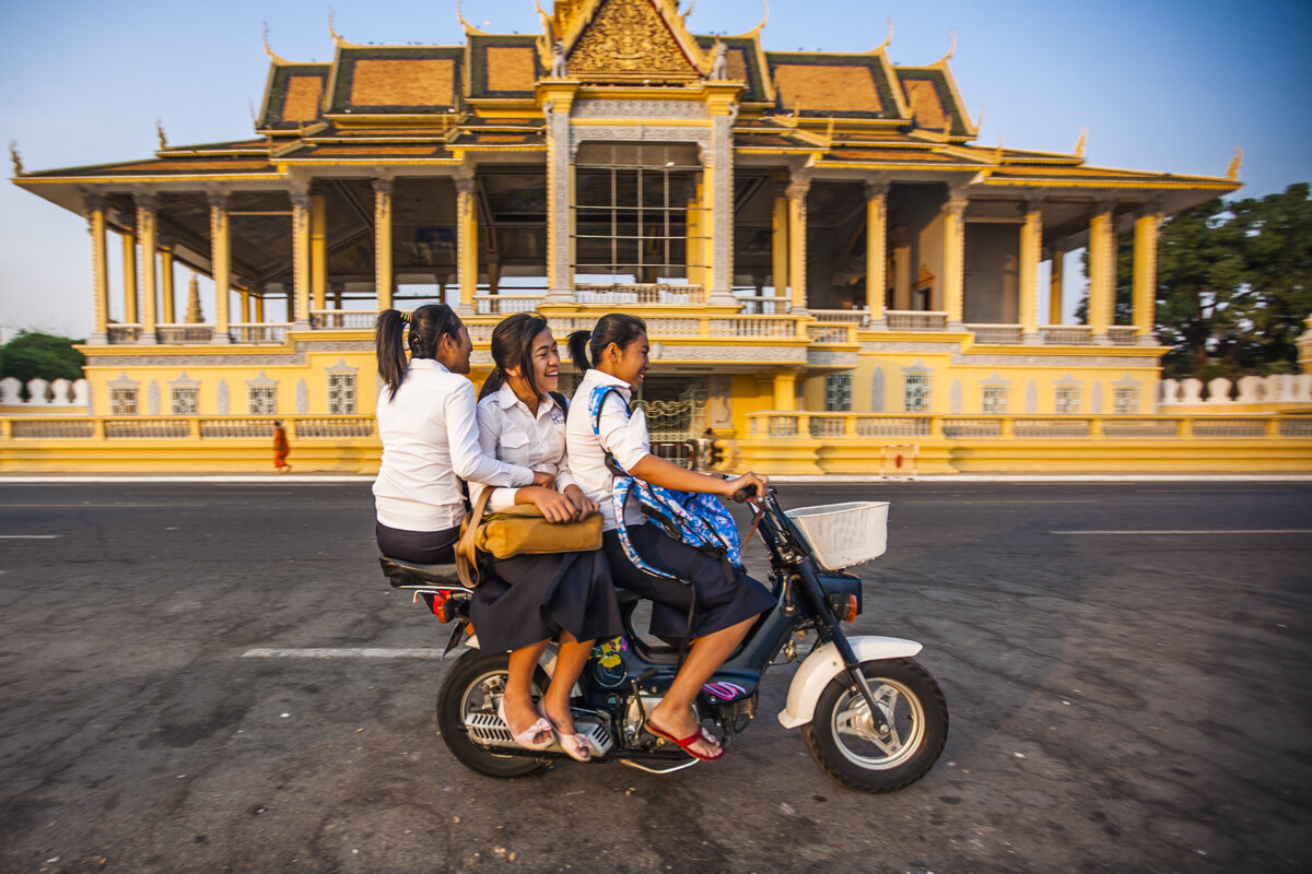 Phnom Penh, Cambodia, January 2009