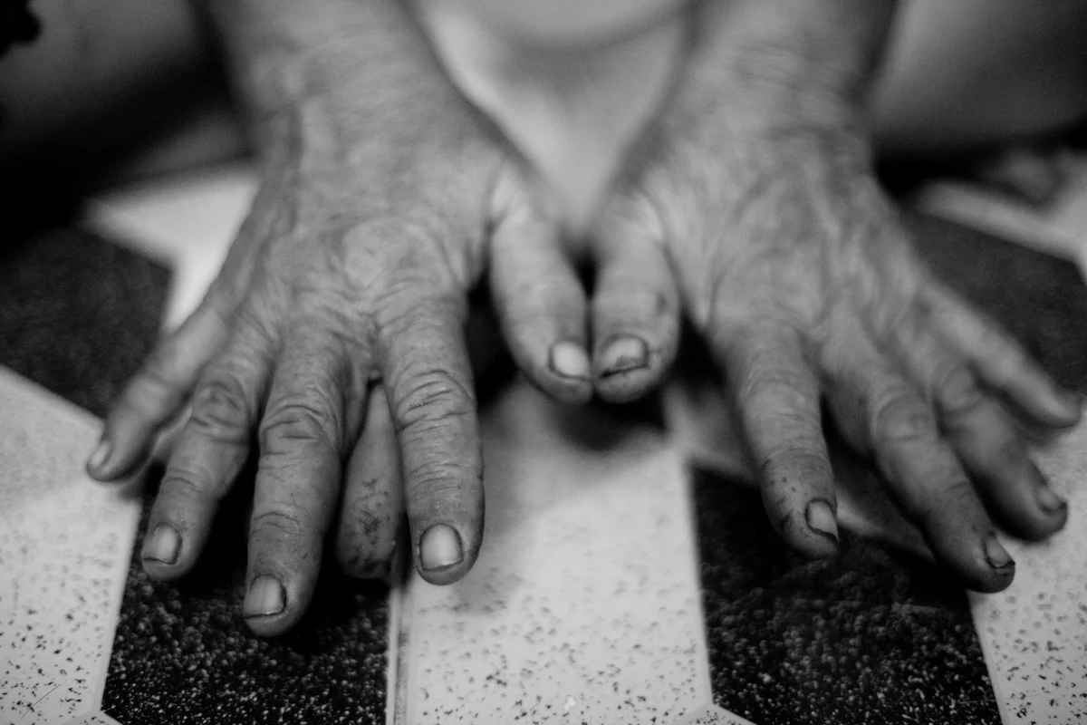  Hoang Thi Dao, 65 years old, Ho Chi Minh City, Vietnam. Dao earns her living since more than 20 years by picking through the garbage in the cities Go Vap district and selling everything that is possible to recycle. With this she makes around 20.000 