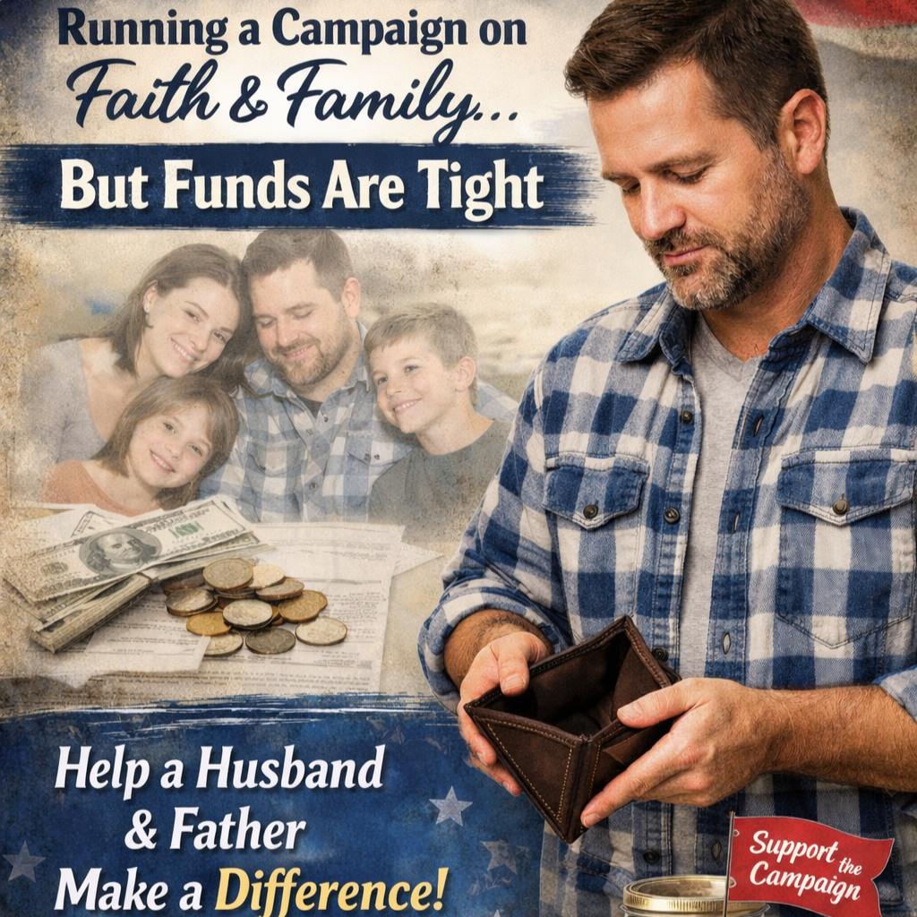 Running a Campaign on Faith, Family, and a Tight Budget.