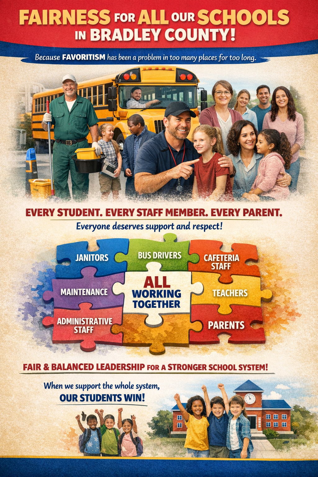 Fairness Across Our Entire School System