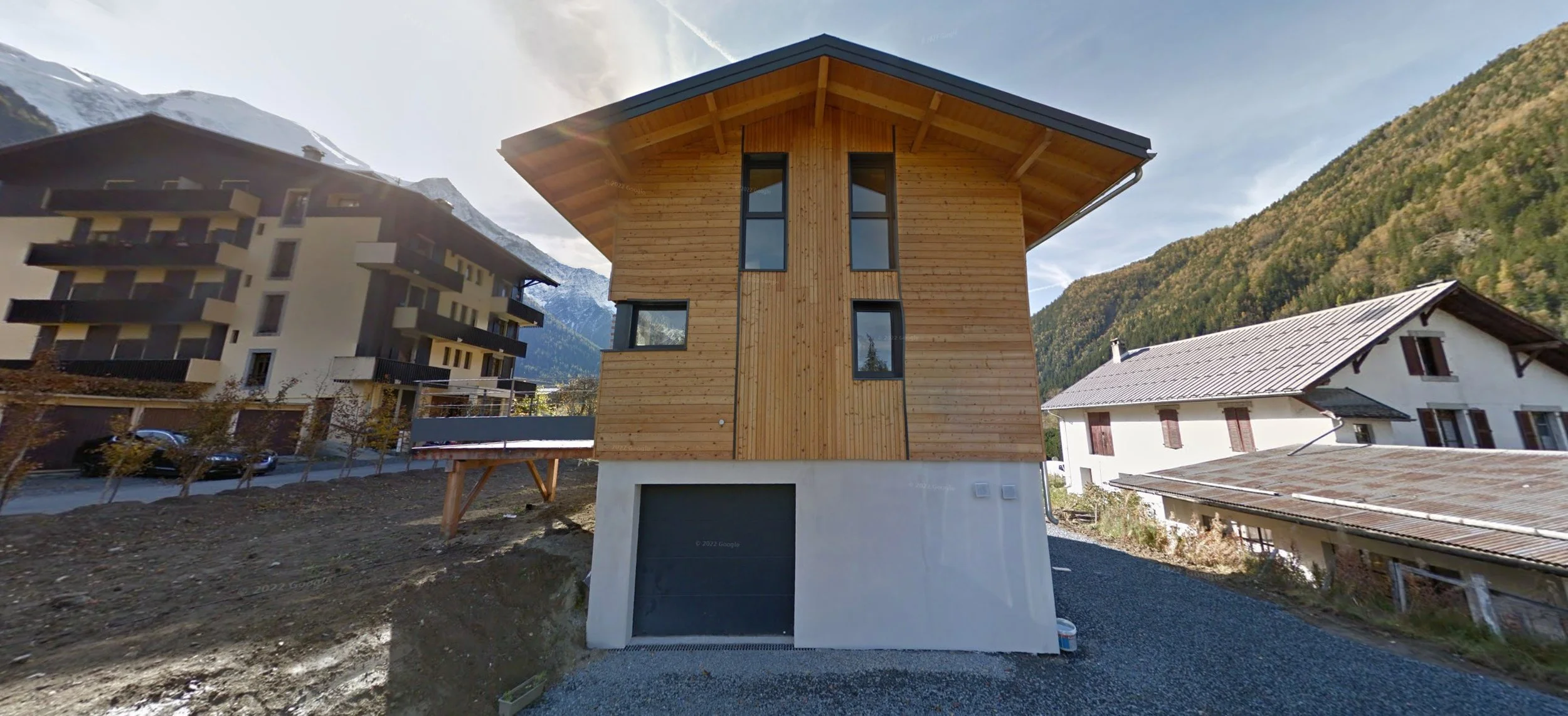 Maison bioclimatique à Chamonix