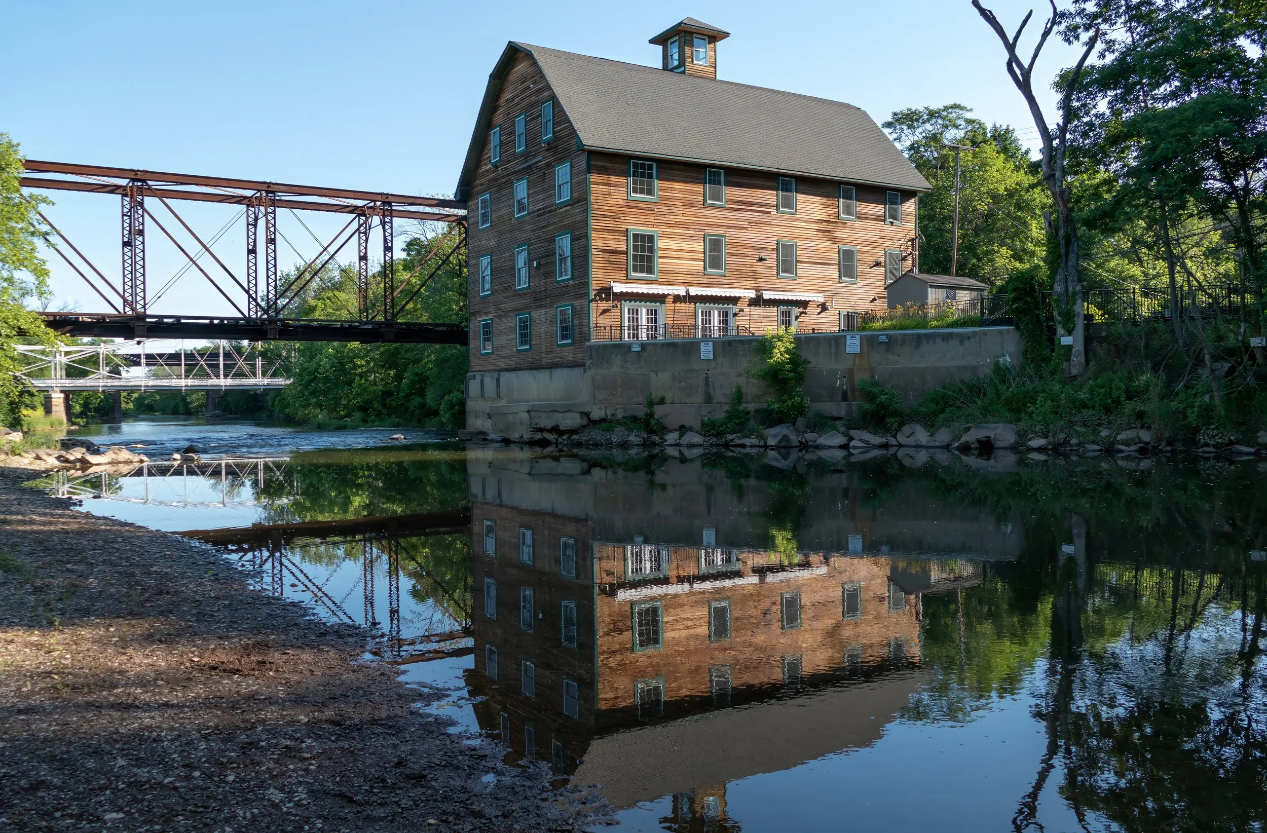 The Neshanic Mill in Neshanic Station, New Jersey