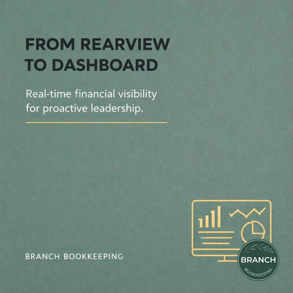 Most bookkeeping feels like a rearview mirror.

You find out what happened&hellip; after it already happened.

But &ldquo;dashboard living&rdquo; changes the game:
&bull; up-to-date numbers
&bull; clear cash picture
&bull; decisions made with confide