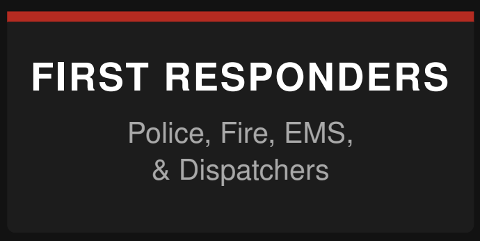 First Responders Frontline Reset Packages with Breaking Point Rage Room