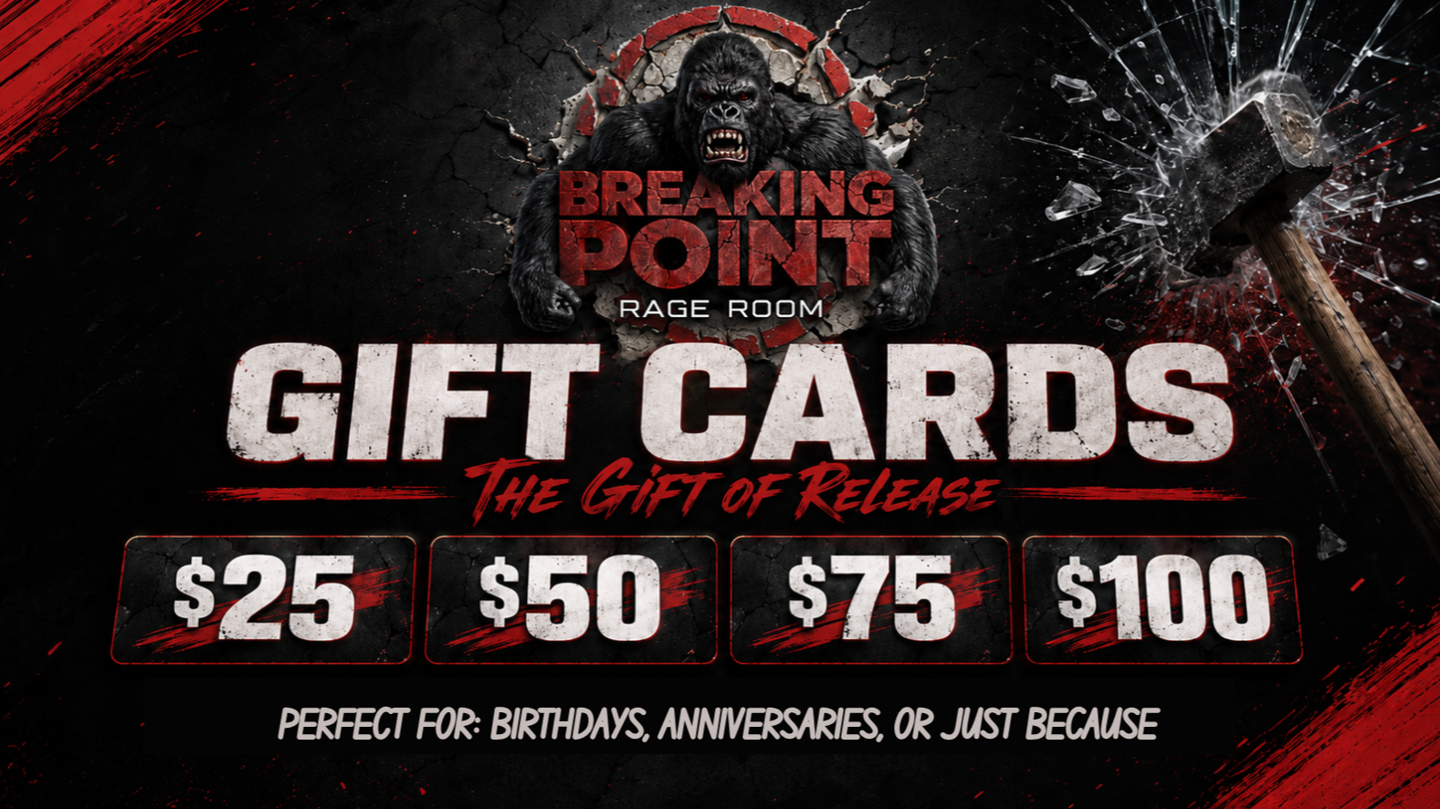 Breaking Point Gift Cards