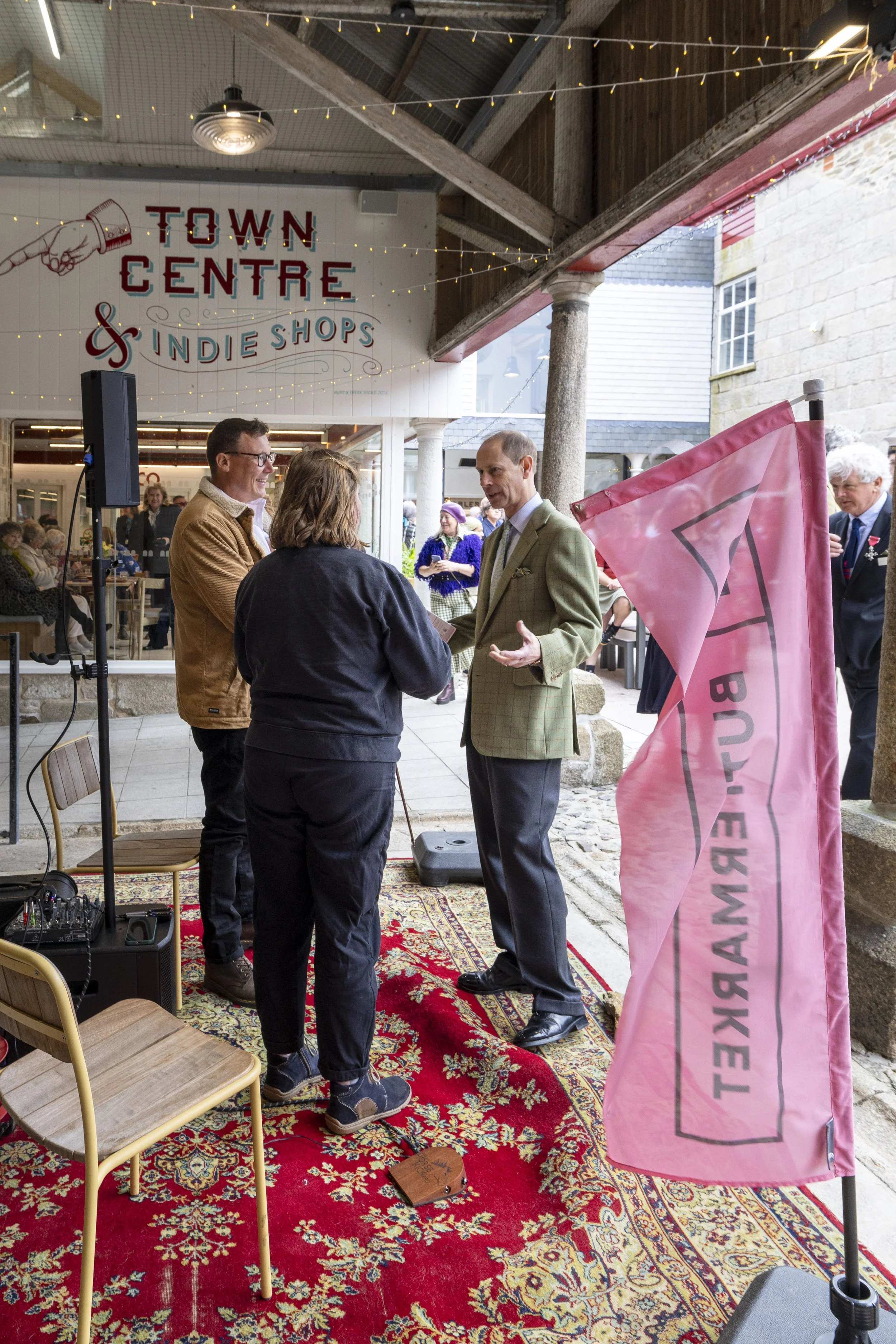 Prince Edward Meeting musiciansThe Buttermarket Redruth_1.jpg