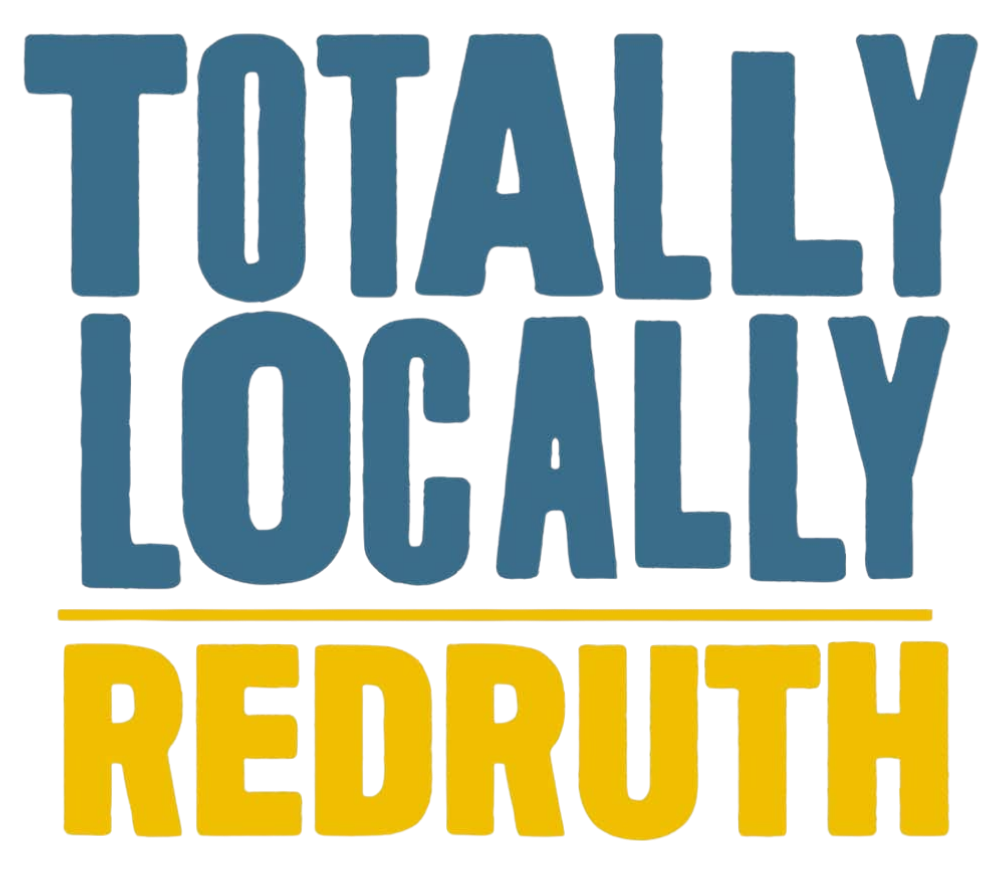 Colorful text reading 'Totally Loony Redruti' with the first two words in blue and the last word in yellow.