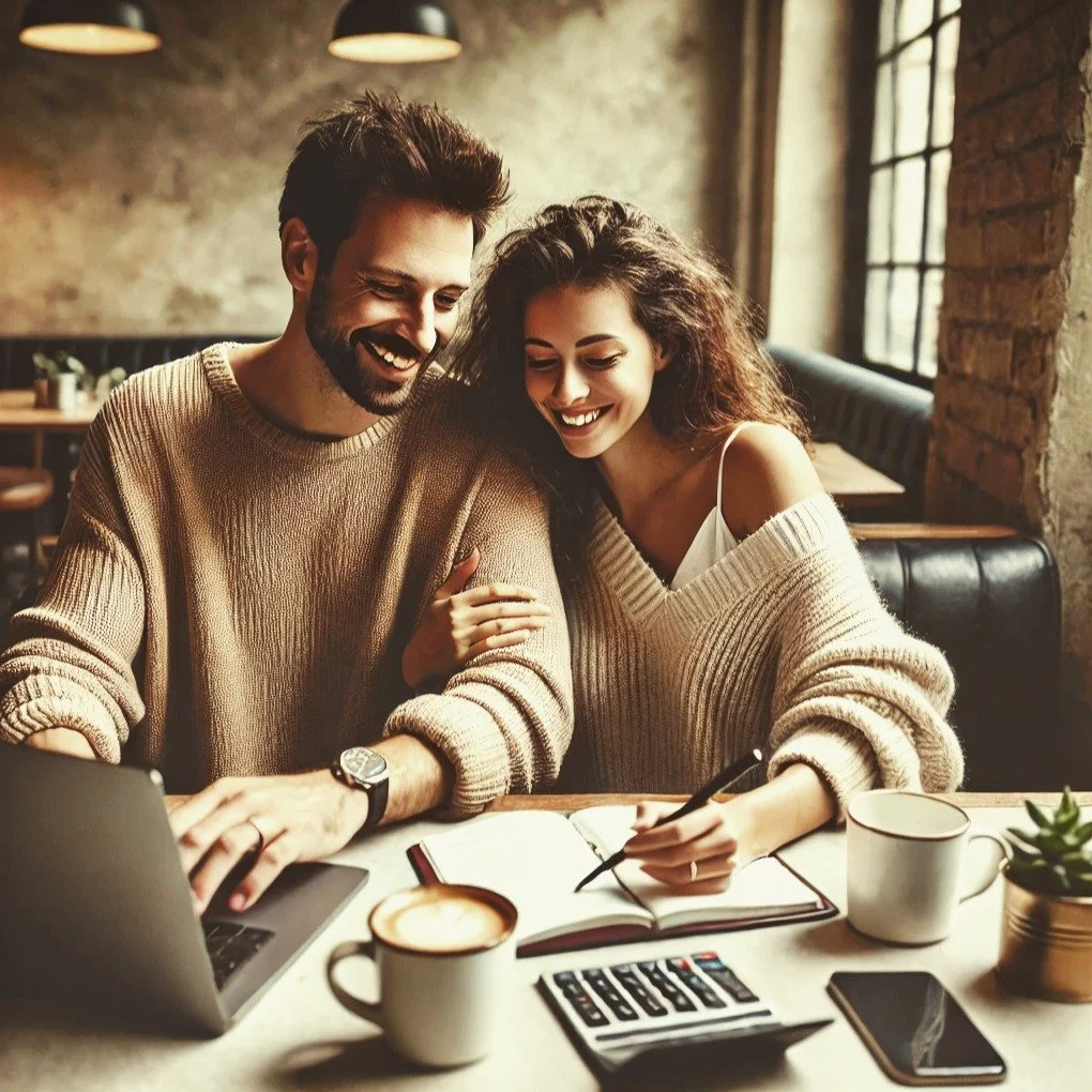 "What if money stress wasn't running your life?"

I ask my clients this all the time, and the silence speaks volumes.

So many couples tell me they feel like roommates with a shared bank account. One partner spends, the other panics. One wa