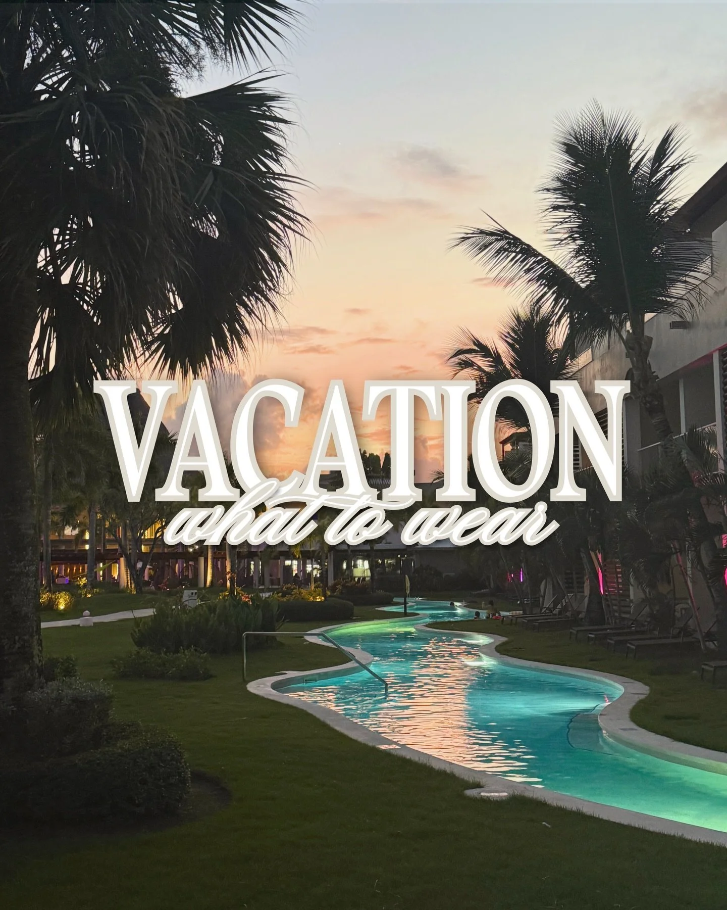 Who&rsquo;s ready for vacay?? 🙋🏻&zwj;♀️ Say SHOP &amp; I&rsquo;ll send you the links to all of these outfit ideas for your next trip 🫶🏻✈️✨

From beach days to dinners, coffee runs, and nights out&hellip; these are the kind of outfits I bring on m