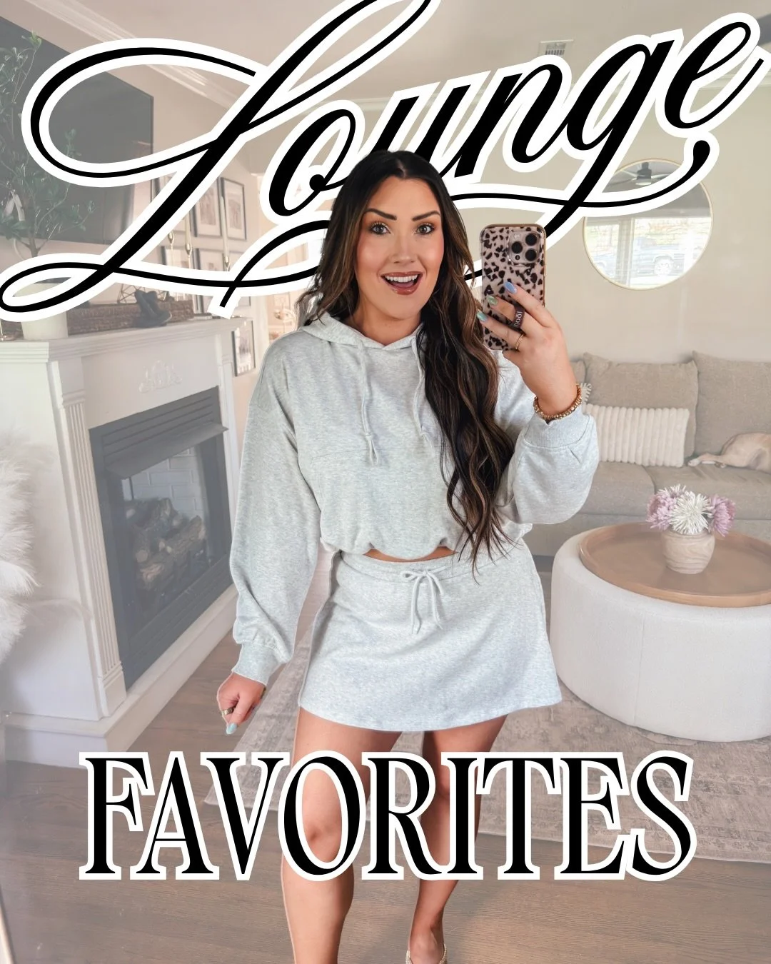🎀 Say LOUNGE &amp; I&rsquo;ll send you the links to all my FAVS🫶🏻✨
I love a cute outfit, but I LIVE in pieces that are comfy and easy to throw on everyday to lounge around OR wear out of the house 🙌🏼 
#loungewear #amazonfinds #cozystyle #everyda