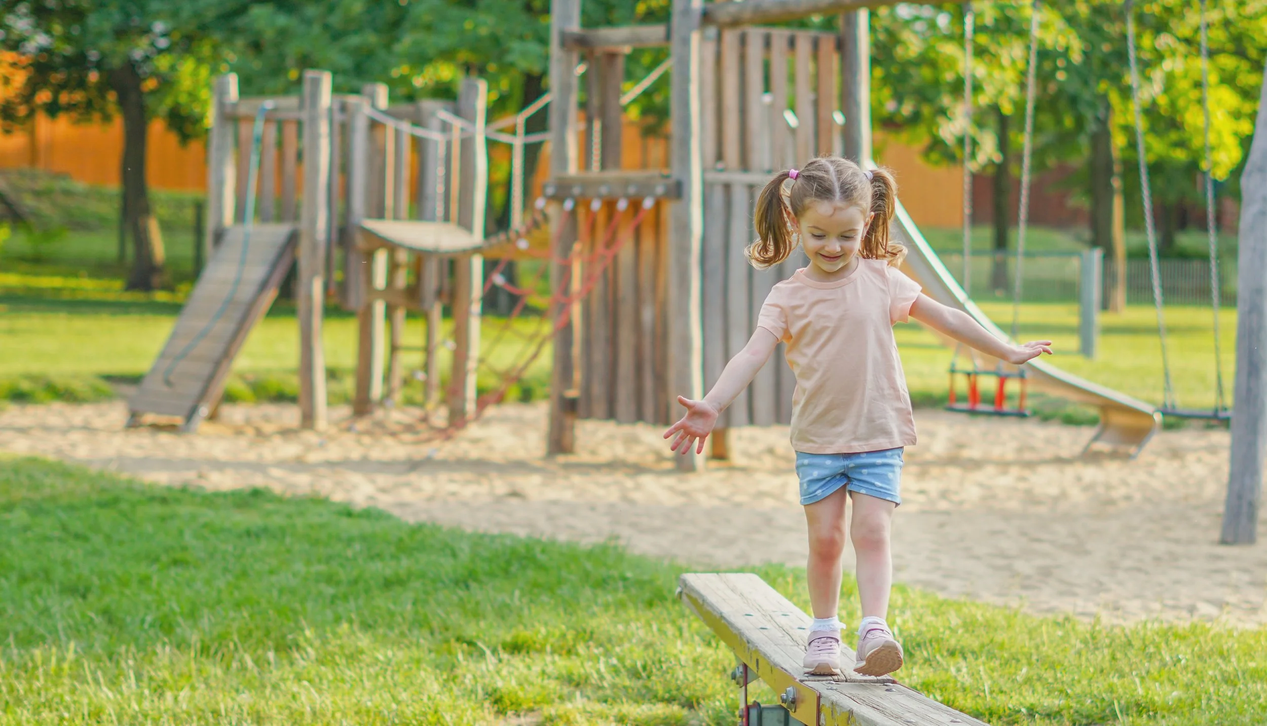 Girl in Playground