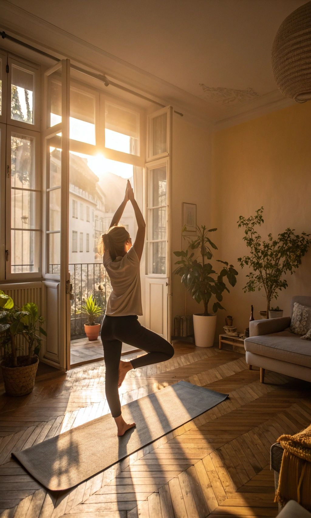 Yoga et méditation guidée