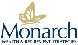 Monarch Wealth & Retirement Strategies logo with a butterfly