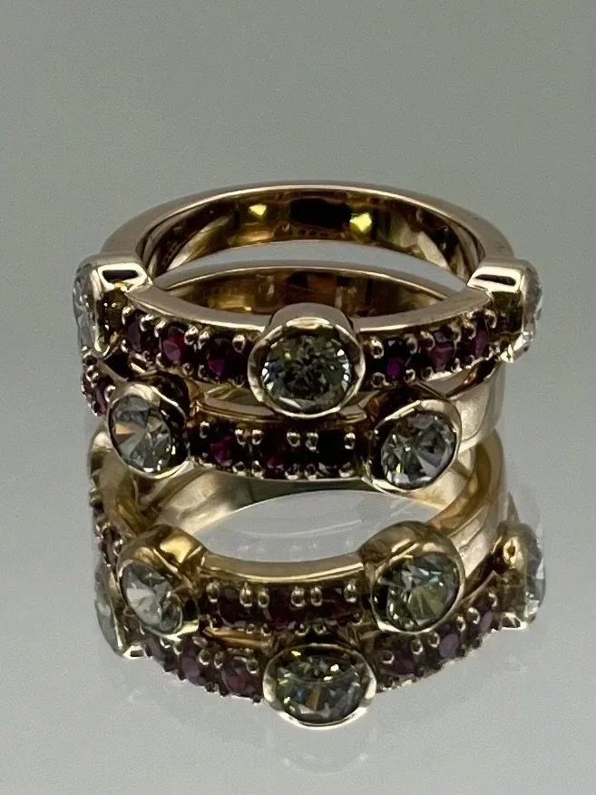 Bezel and Prong Set - Silicon Bronze