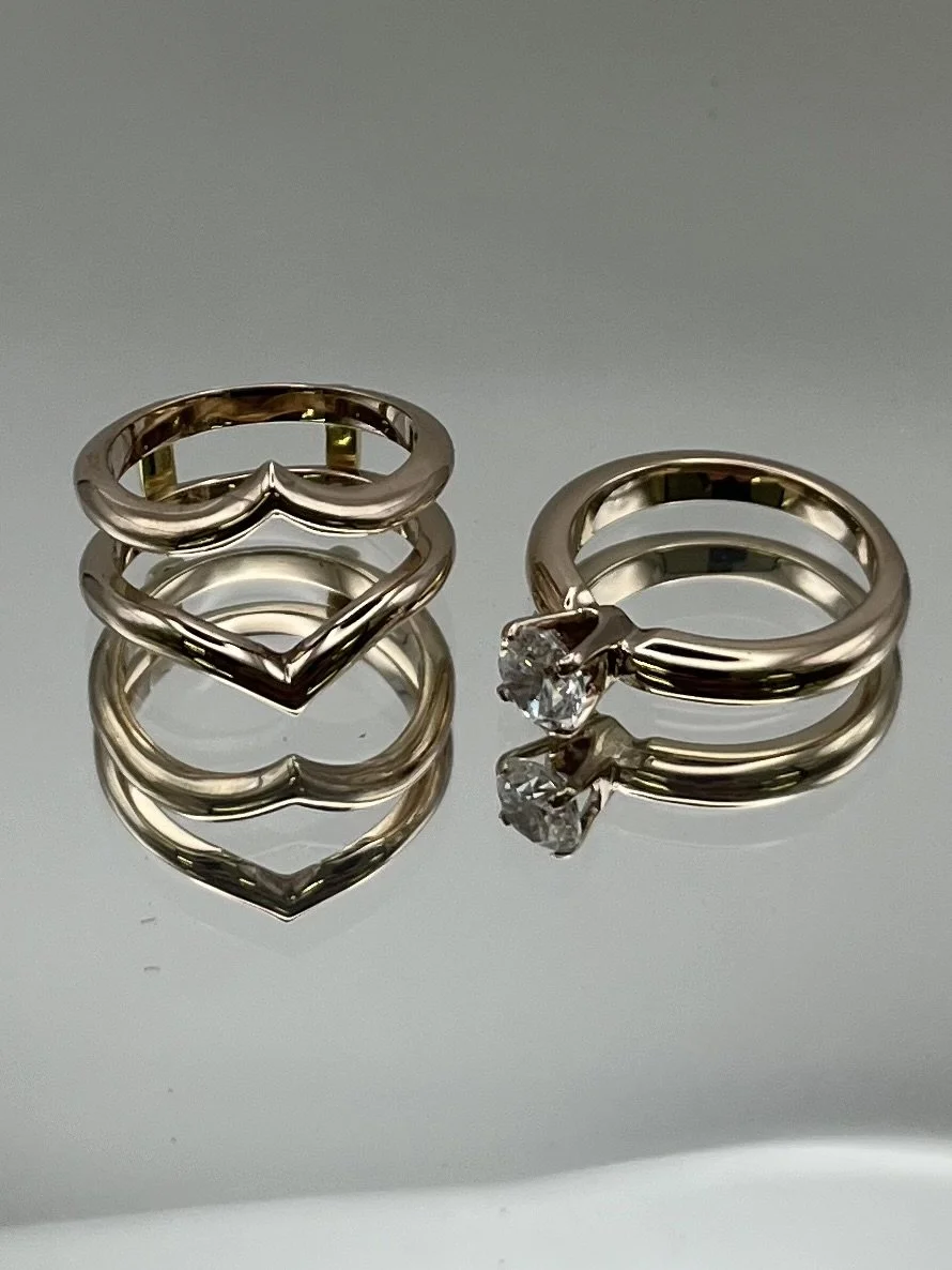 Engagement Band Set - Silicon Bronze