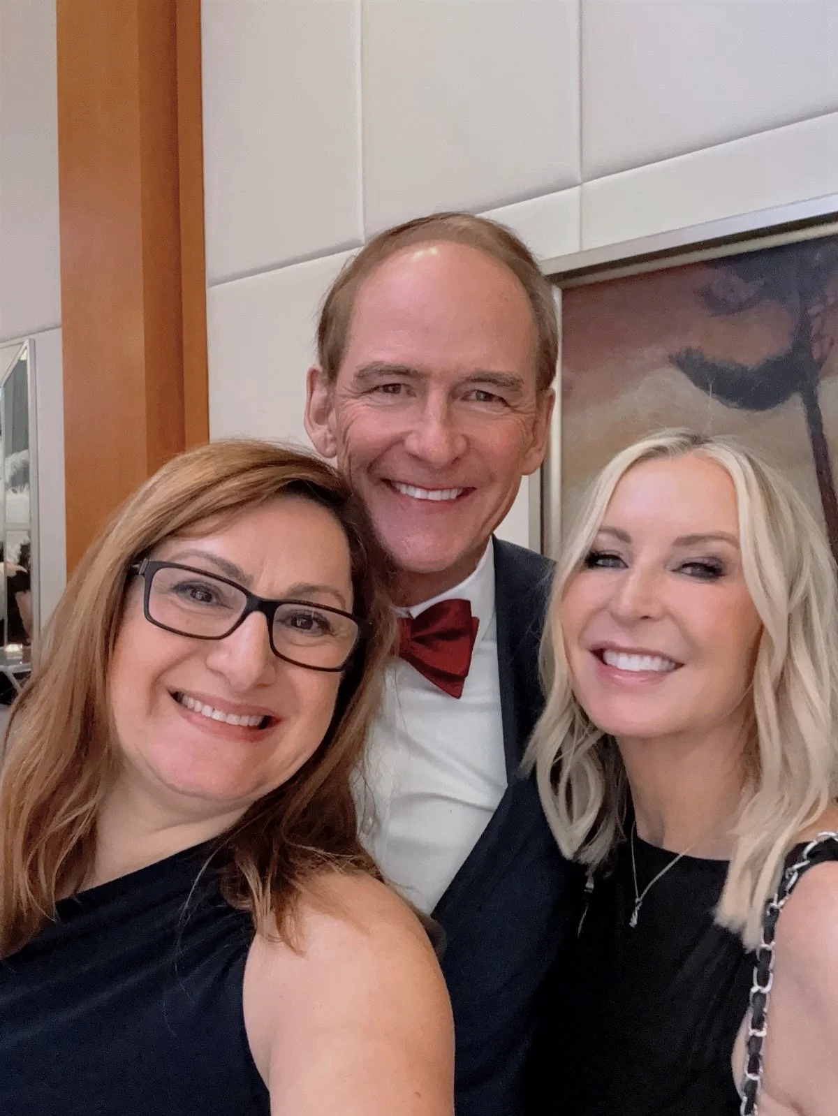 Portrait of Saghar Darabnia, Phil Soper, and Kathy Wood at the 2026 Royal LePage Corporate Awards Gala.
