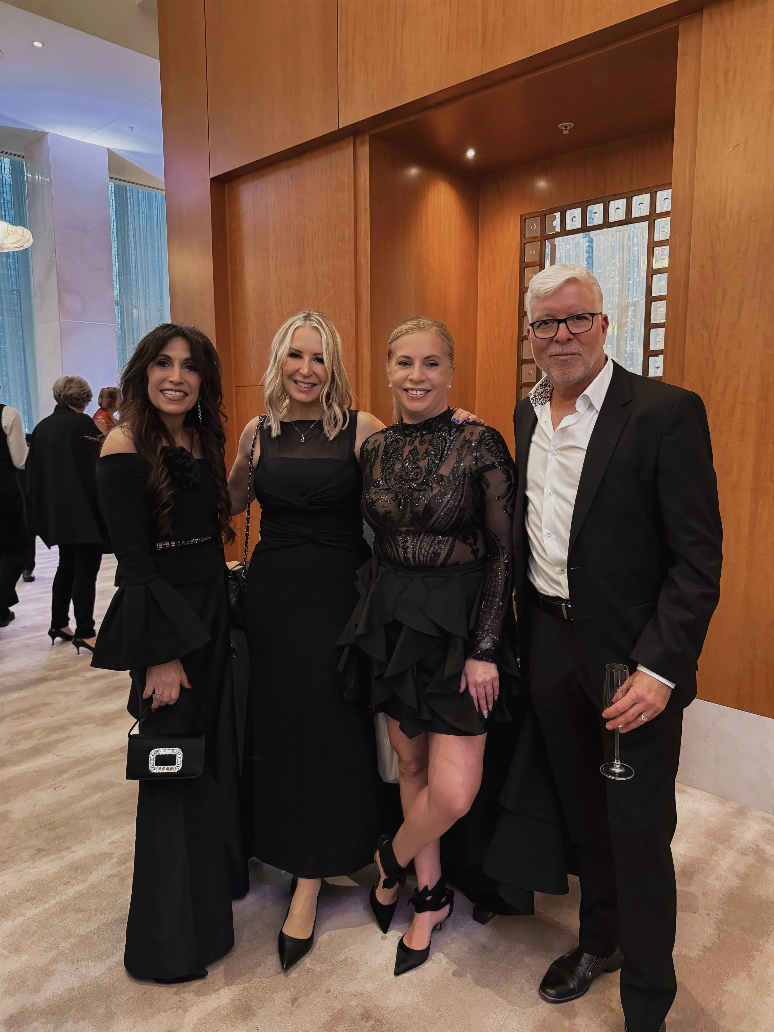 Portrait of Rina DiRisio, Kathy Wood, Michelle Andreacchi, and Jeff Monsinger at the 2026 Royal LePage Corporate Awards Gala.
