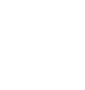 Outline of two hands holding a gear with a check mark inside it, symbolizing quality or approval.