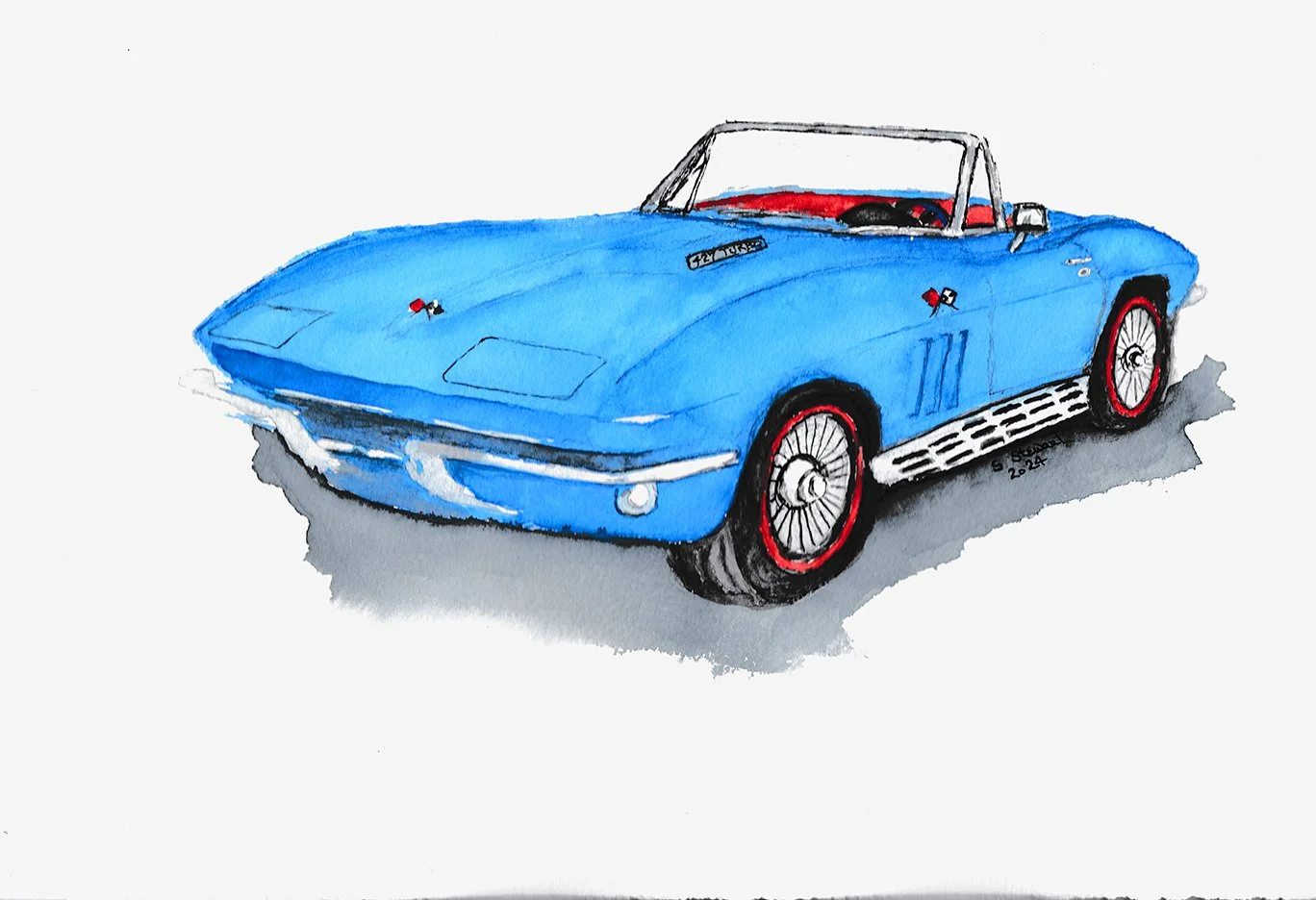 "66 Stingray C2 Coupe