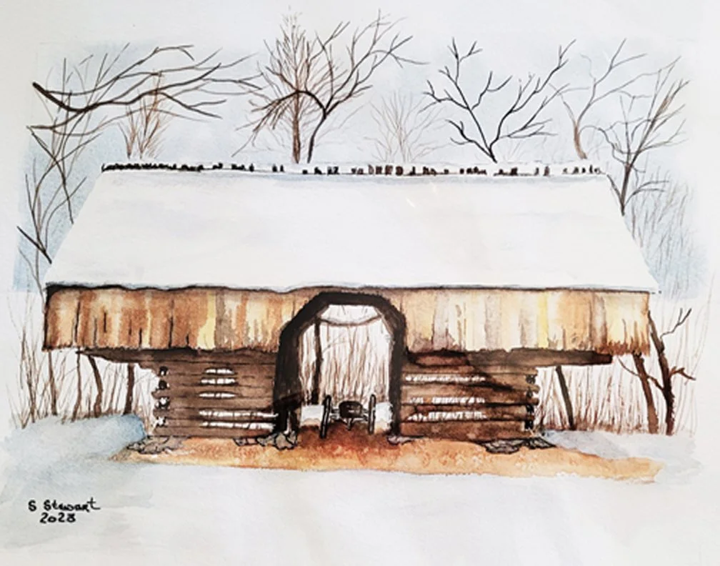 Tipton Cantilever Barn Cades Cove, TN