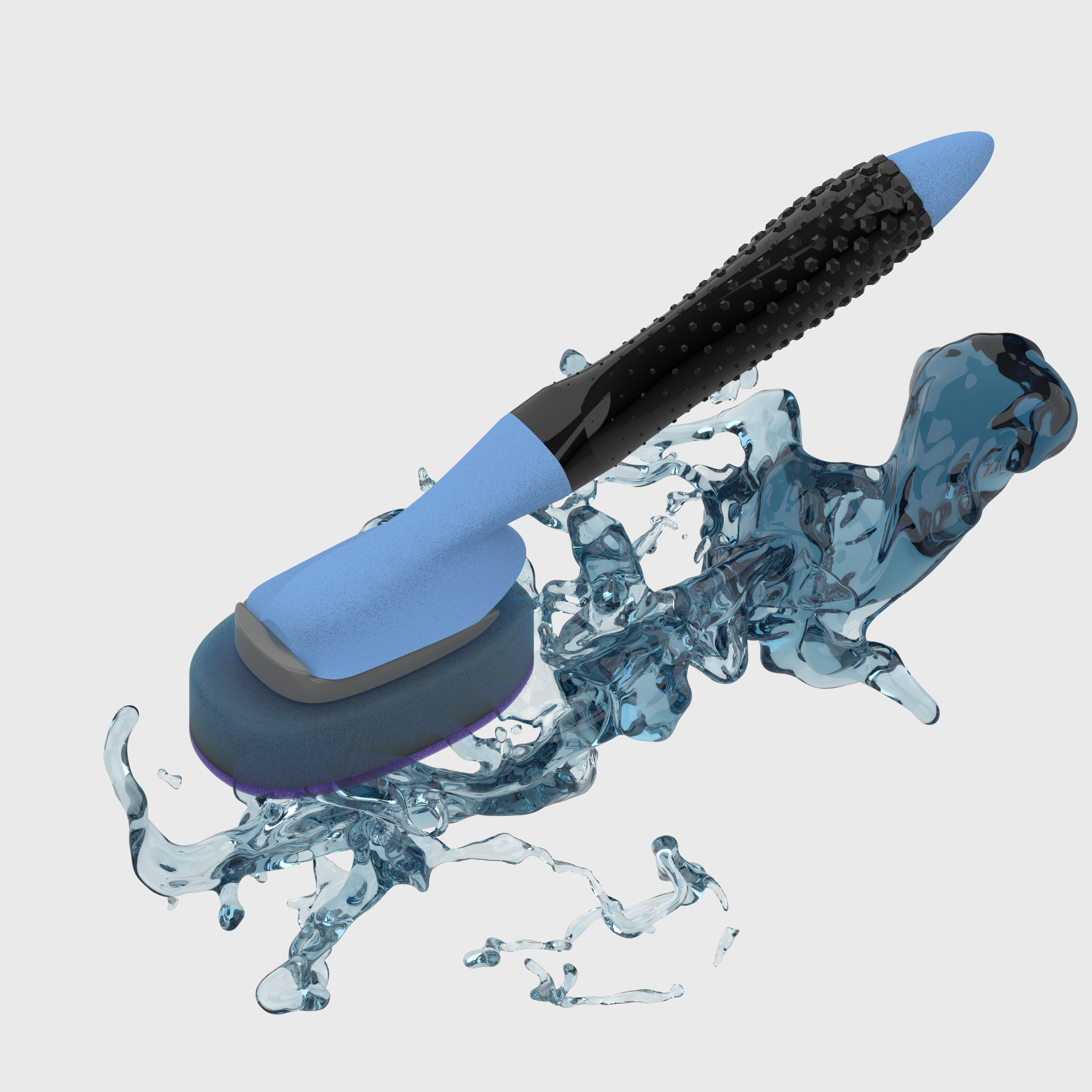 An Ergonomic Dish Scrubber with a Parametric Pattern