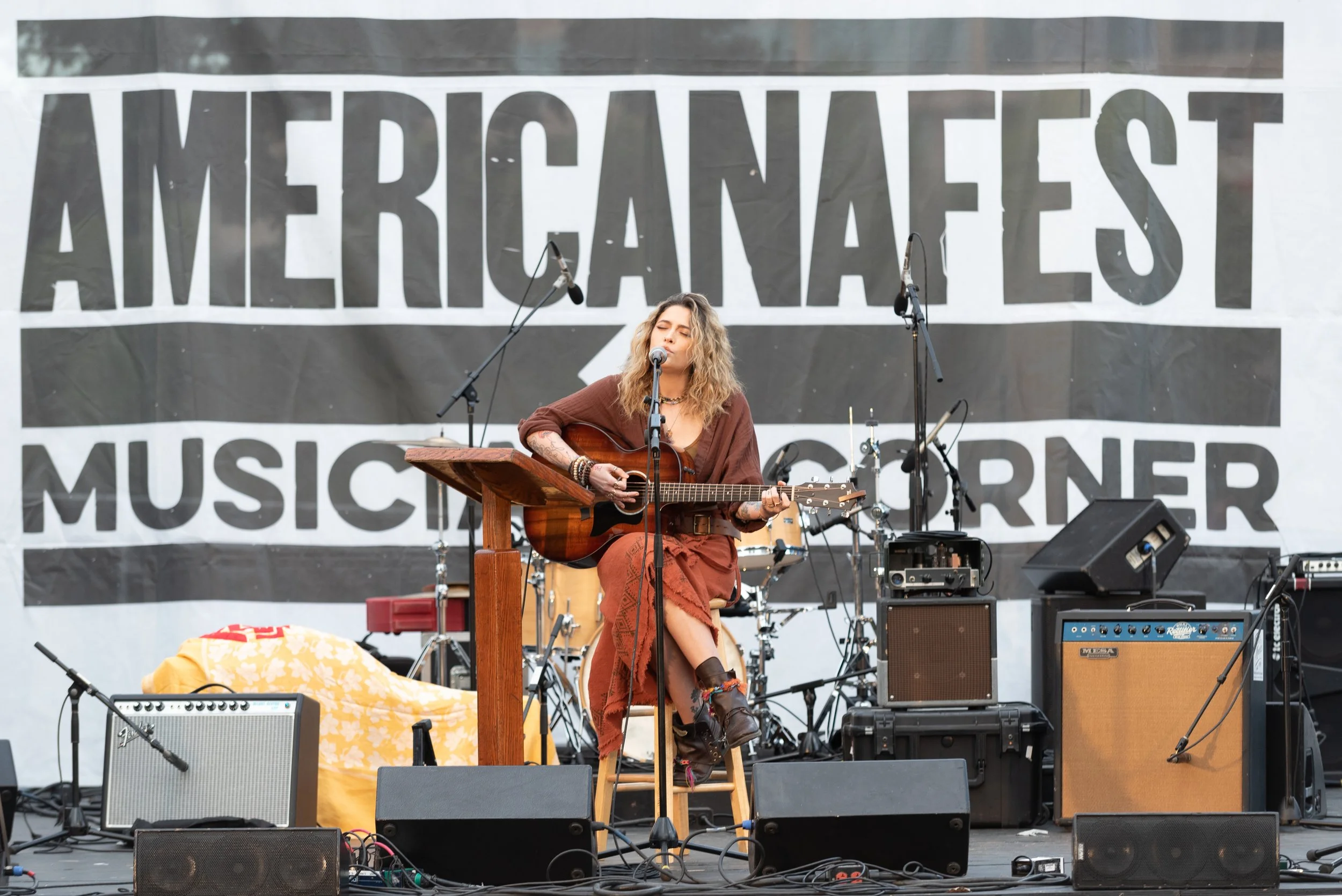Paris Jackson&nbsp;Delivers an Intimate, Reflective Set at Musicians Corner During AmericanaFest