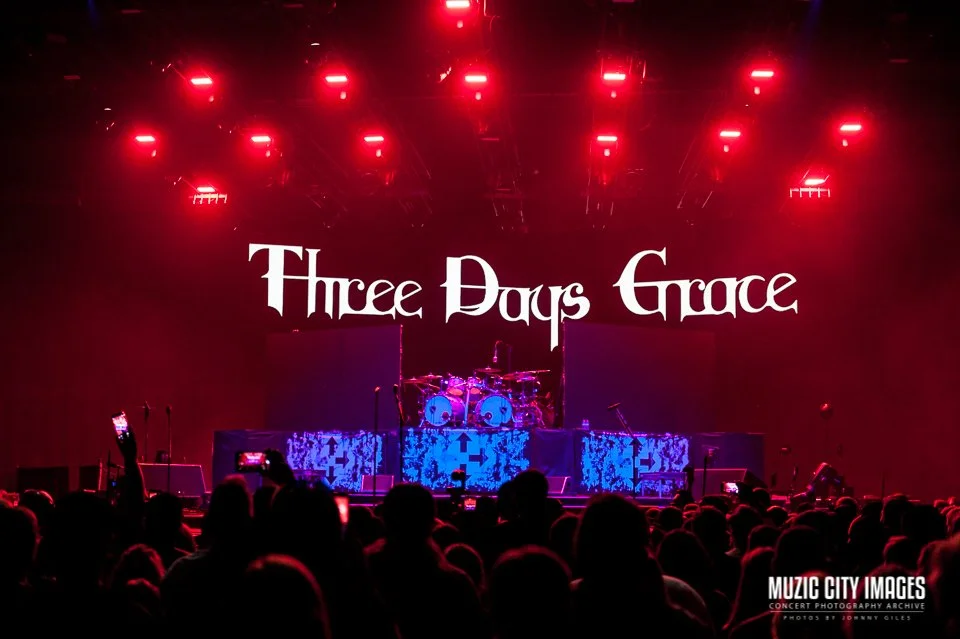 Three Days Grace Delivers a High-Impact Arena Set at Bridgestone Arena