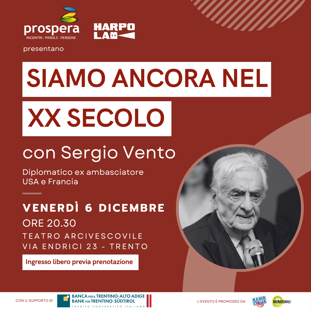 Siamo ancora nel XX secolo