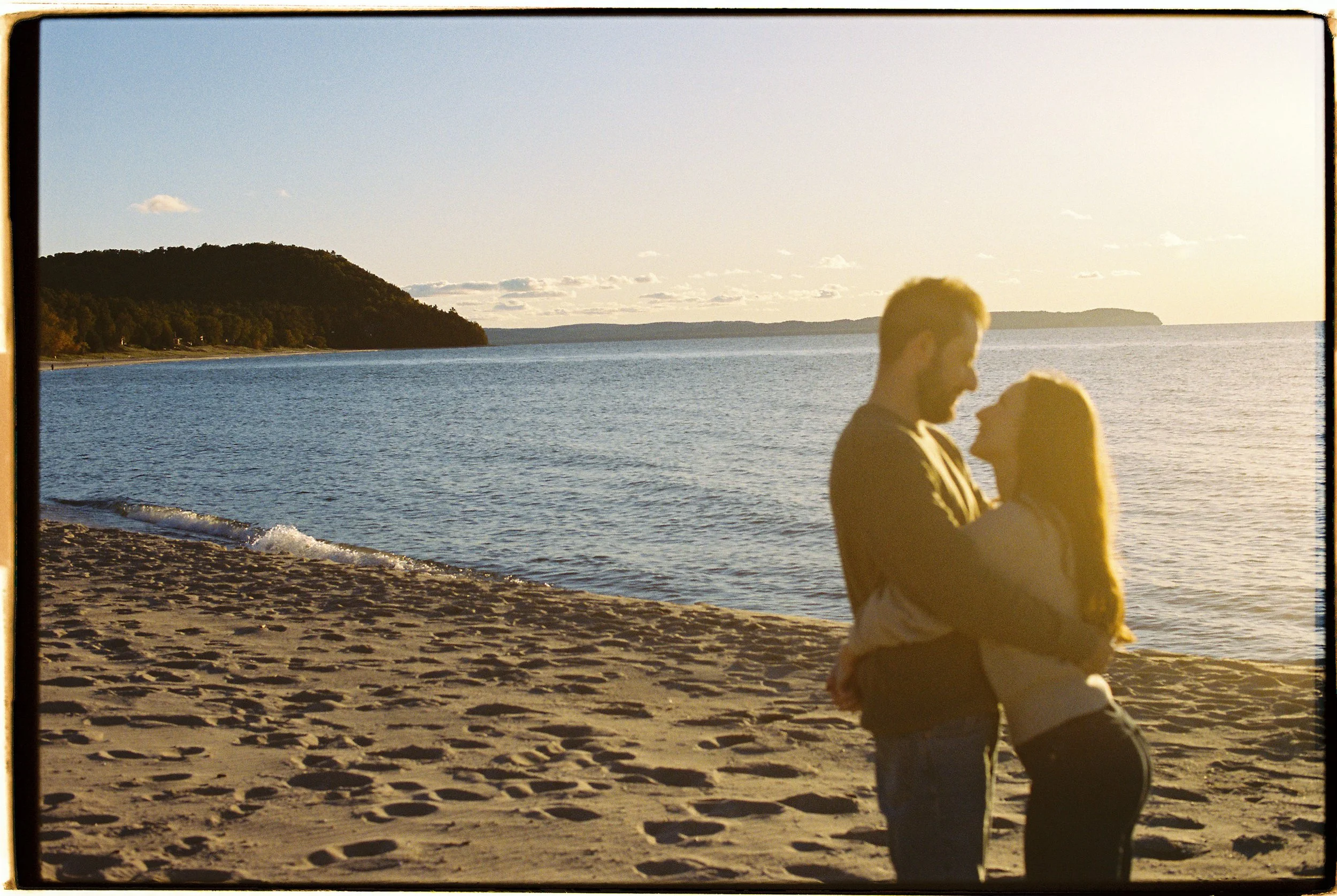 Kaylee + Louis’ Leland, MI Engagement Session