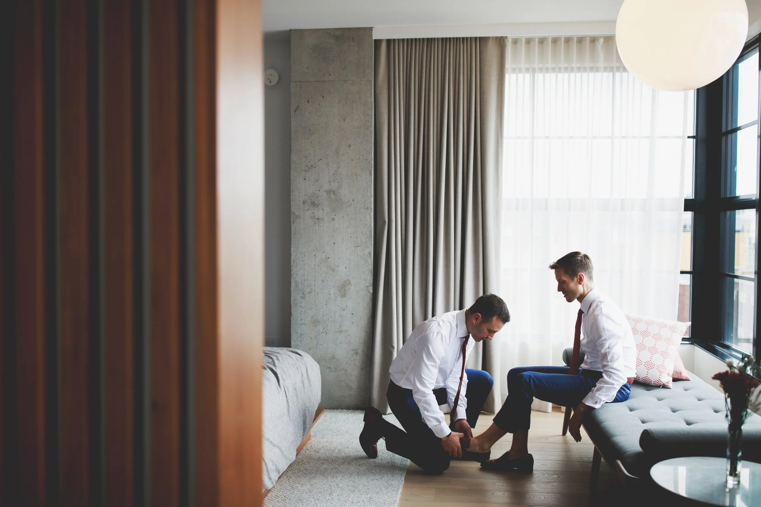 Mathew + Chris’ Downtown Market wedding in Grand Rapids