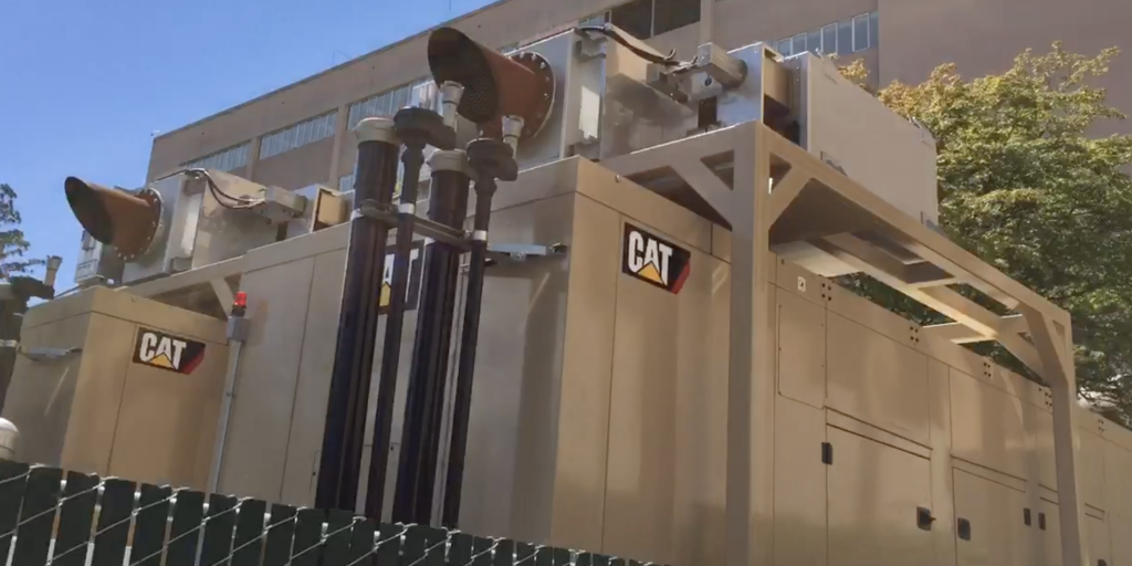 800KW CAT Generator at medical office building
