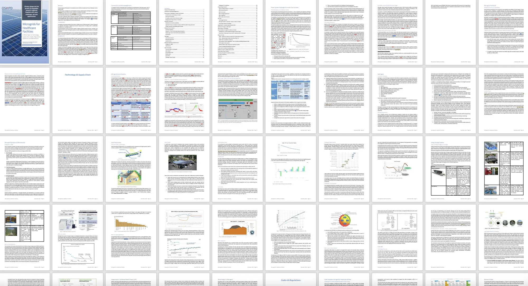 OSHPD HBSB Microgrid Presentation, December 10th, 2020
