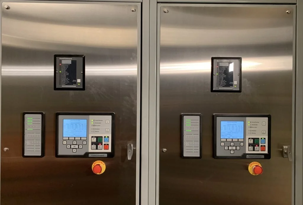 New digital controls installed in existing switchgear