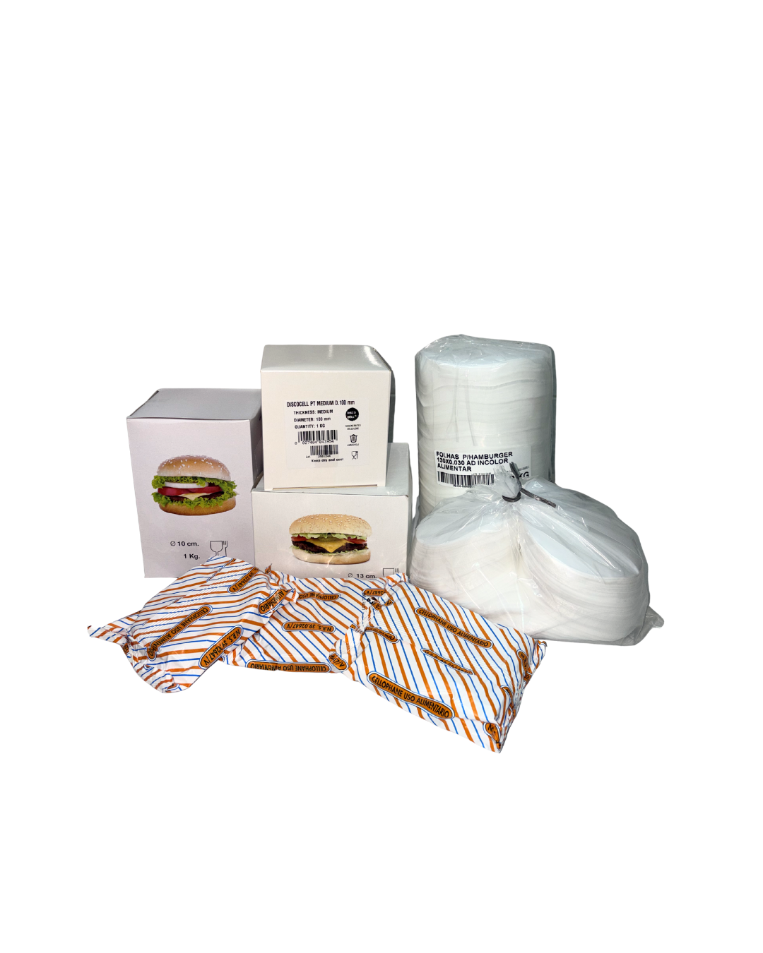 Folhas de Hambúrguer