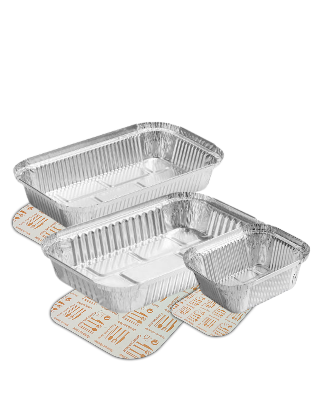 Embalagem Alumínio Retangular