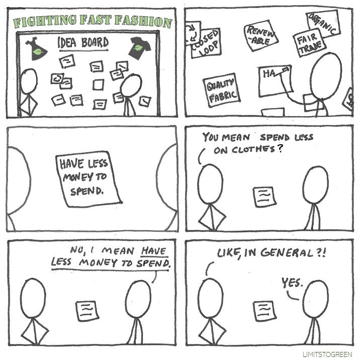 Comic #61: Have Less Money