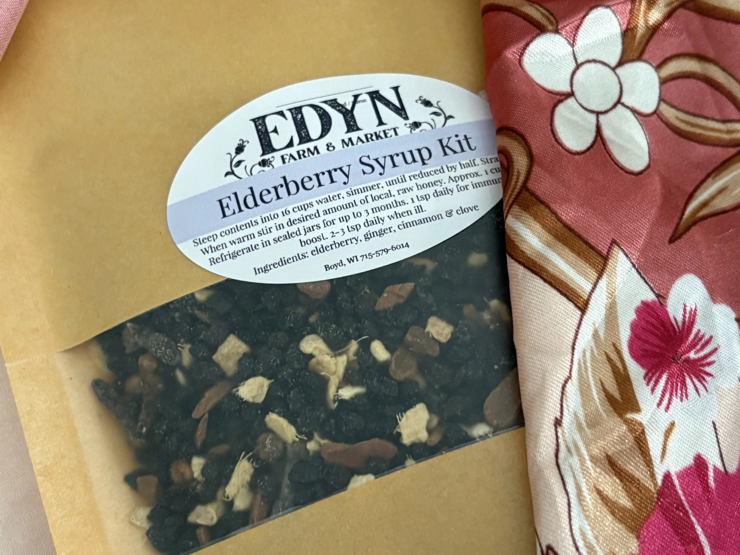 Organic, Elderberry Syrup Kit