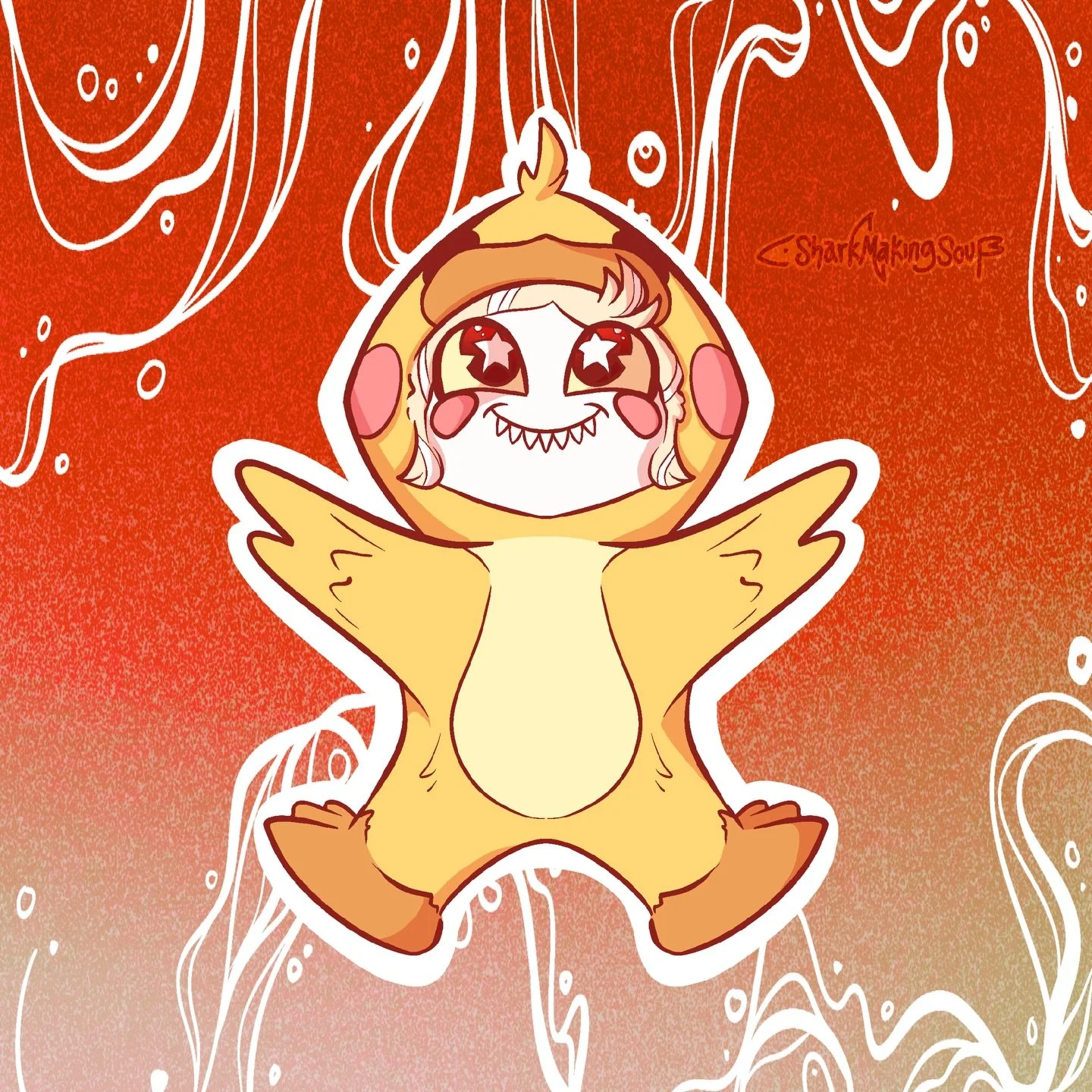 5 new stickers available on my website!! These newly designed illustrations are based on what sold the best at anime fest. Much more to come! But my store is now open! 🩵🤍💙
I adore how Lucifer came out. Lookout for him to be a keychain next!! LMK w